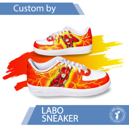 sneaker customisée Super héros