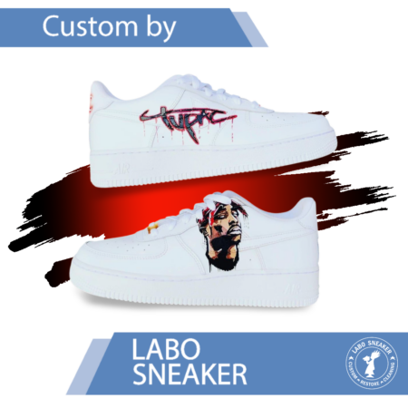 Basket customisée rappeur