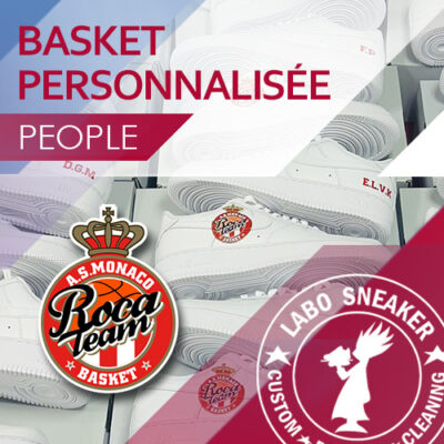 Basket personnalisée poeple